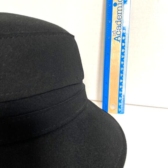 Scala Wool Hat Womens O/S Academia Mid-Century Mod Old Money Quiet Luxury Retro - Picture 12 of 13